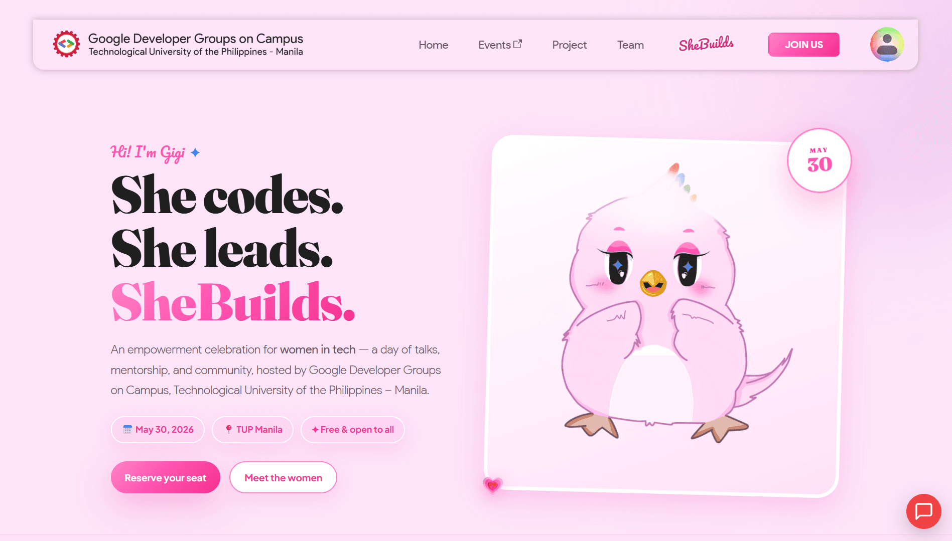 GDG on Campus — TUP Manila — screenshot 2 of 2